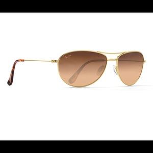 Maui Jim Aviators Baby Beach – Gold/HCL Bronze